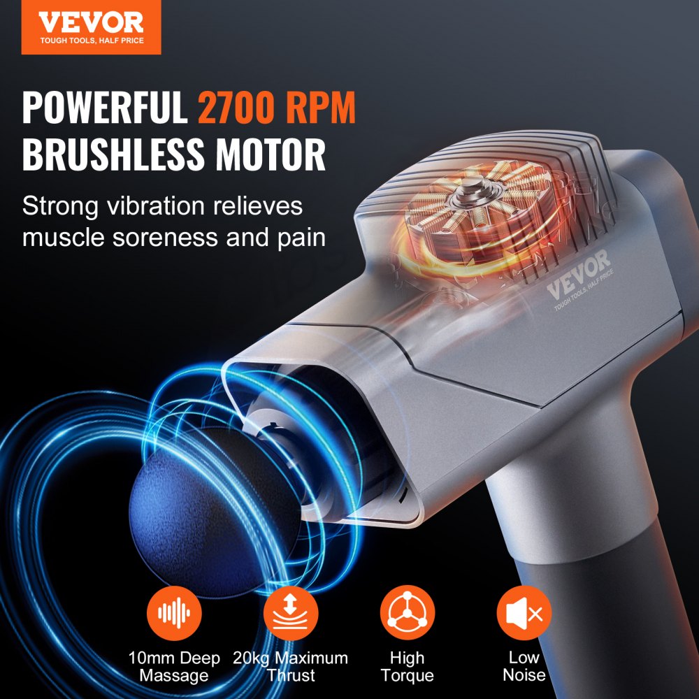 VEVOR Massage Gun 8 Speed - Feature 1