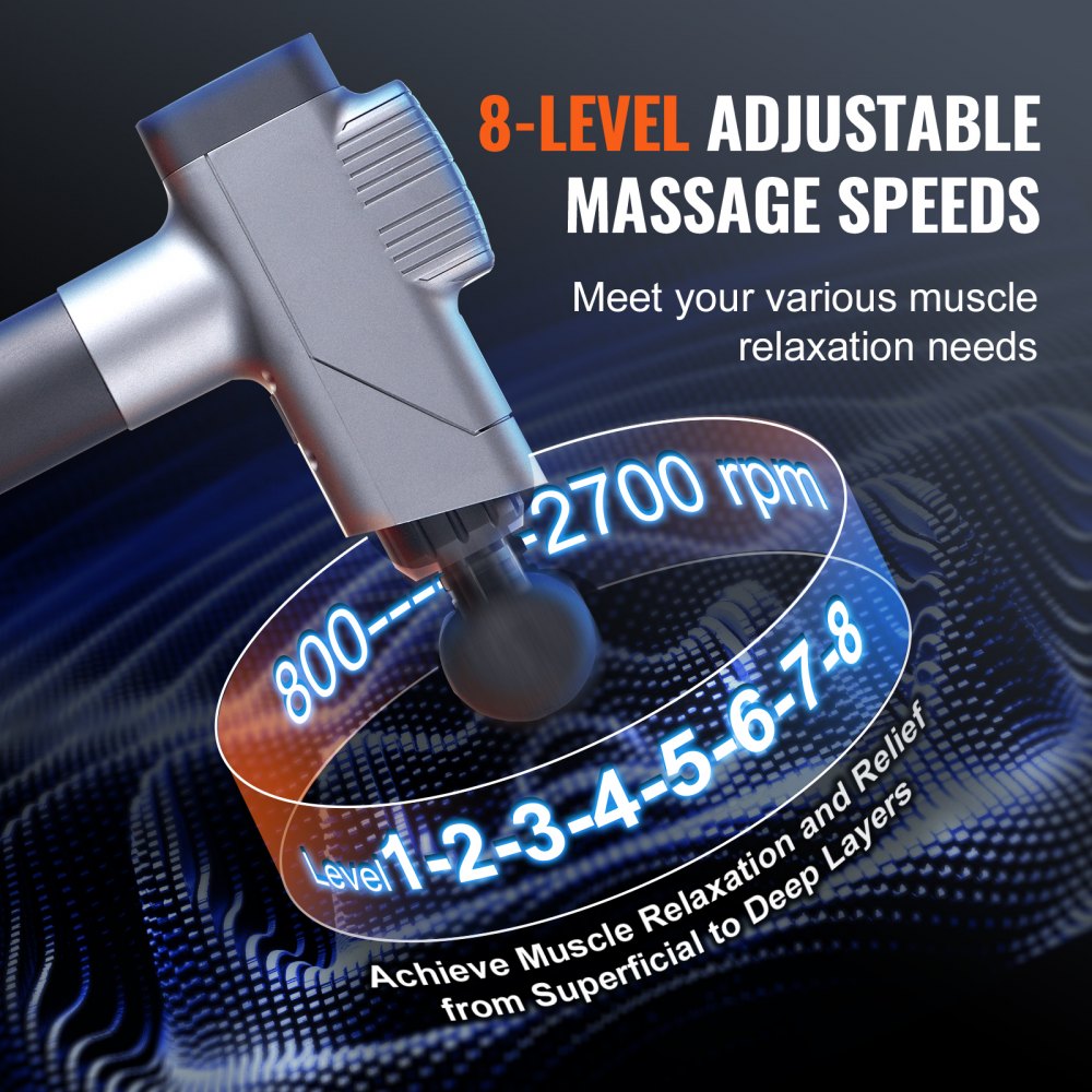 VEVOR Massage Gun 8 Speed - Feature 2