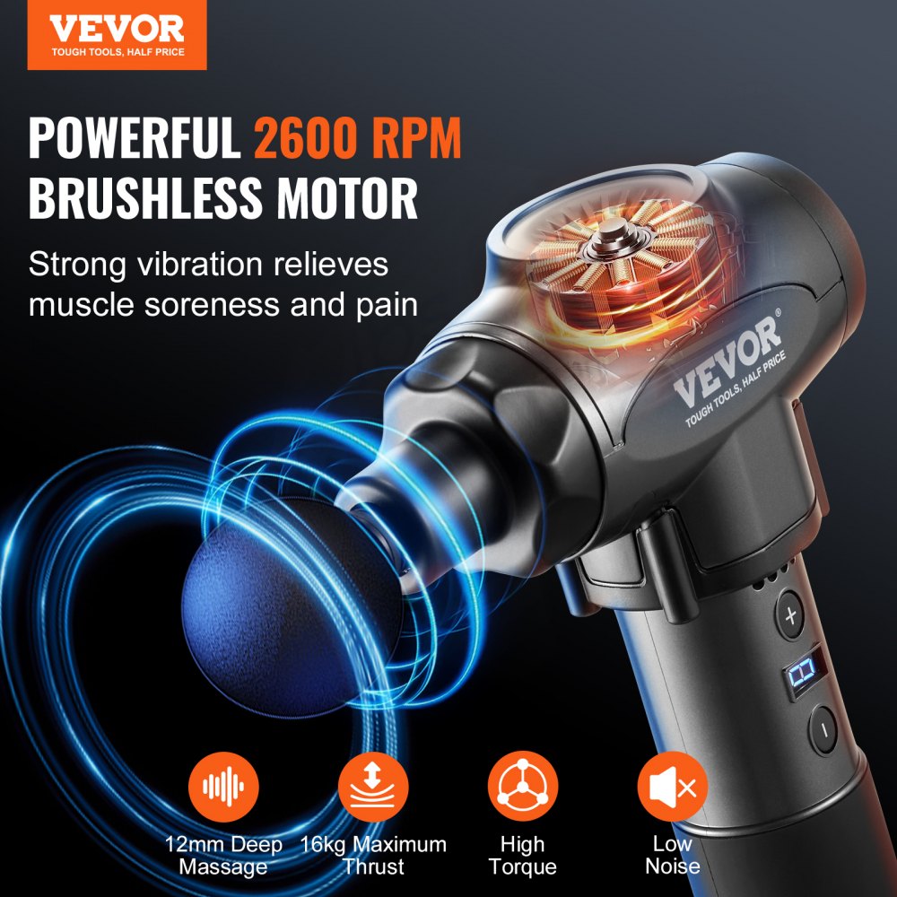 VEVOR Massage Gun 9 Speed - Feature 1