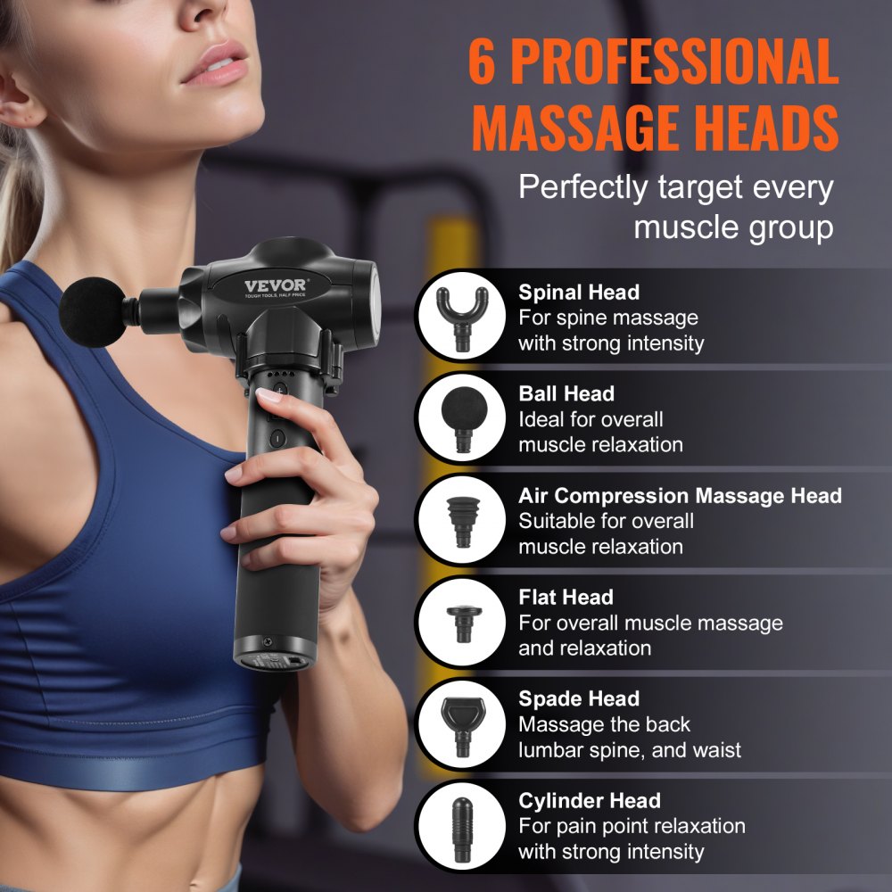 VEVOR Massage Gun 9 Speed - Feature 4